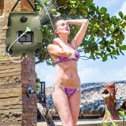 Alternative view of Camping Solar Shower Bag, Solar Shower Bag, Solar Camping Shower, Camping Shower Bag, Foldable Shower Bag, Switchable Shower Head for Hiking, Camping