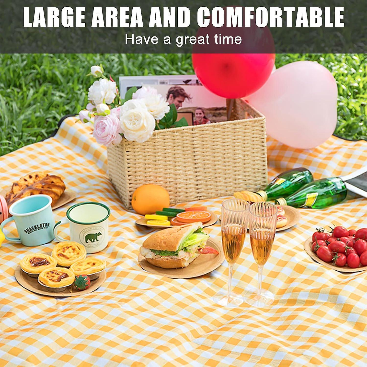 Picnic blanket waterproof picnic beach carpet pattern 5 Picnic blanket waterproof picnic beach carpet pattern - Image 5