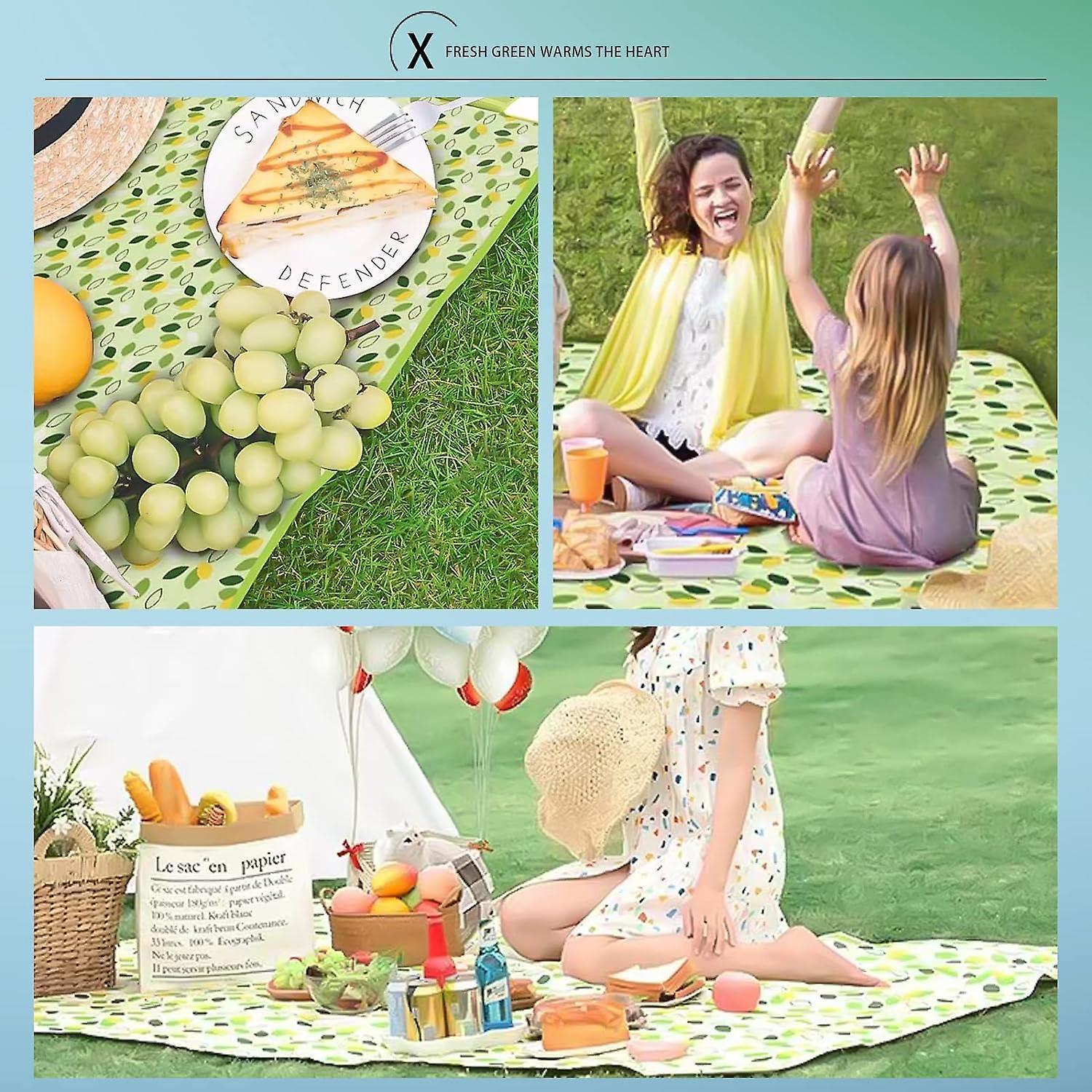 Picnic blanket waterproof picnic beach carpet pattern 5 Picnic blanket waterproof picnic beach carpet pattern - Image 5