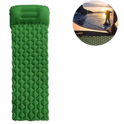 Alternative view of Ultralight Sleeping Pad with Built-in Pillow, Inflatable Camping Mattress for Backpacking, Traveling and Backpacking, Compact and Portable Camping Mat