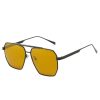 Retro Oversized Square Polarized Sunglasses