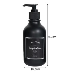 Alternative view of 300ml Soap Dispenser Leak-proof Squeezable PET Pump Empty Shower Gel Bottle for Travel