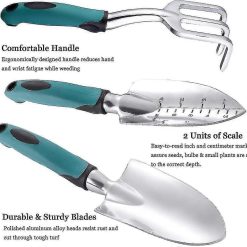 Garden tool set 3-piece cast aluminium with rubber grip 7 V1263 JX 3059 202604142130 02