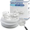 Anti-snoring device adjustable mouthguard