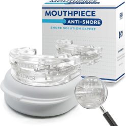 Anti-snoring device adjustable mouthguard