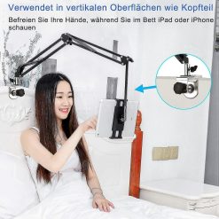 Alternative view of Adjustable Foldable Tablet Stand for Bed