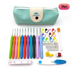 Crochet Hooks Kit – Ergonomic Needle Set for Beginners