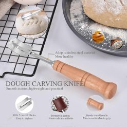 Dough Whisk Set of 3 with Bread Scraper and Scoring Tool 8 V1263 JX 3651 202604150305 03