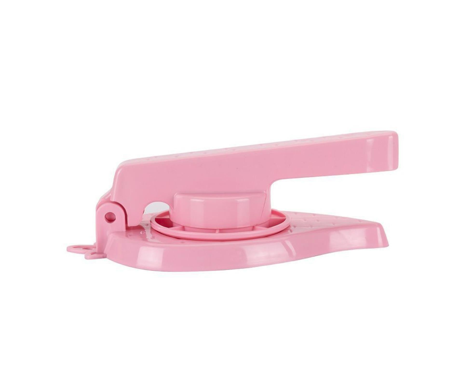 Dumpling Maker with Ergonomic Handle Pink 1 Dumpling Maker with Ergonomic Handle Pink