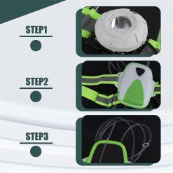 LED Reflective Vest, Rechargeable Running Gear with Multicolor Lights for Men & Women 9 V1263 JX 3829 202604150145 04