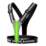 Reflective Running Vest for Night Jogging and Walking