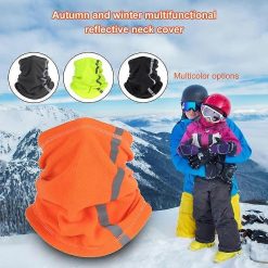 Alternative view of Reflective Neck Gaiter with Cold-Proof Fleece