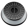 Microwave cover TPR splatter guard 27.5cm black
