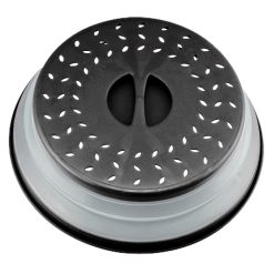 Microwave cover TPR splatter guard 27.5cm black