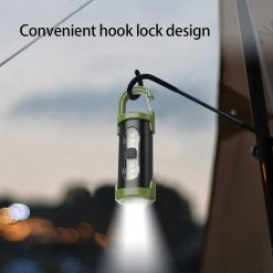 Alternative view of Rechargeable Flashlight Portable LED Torch for Camping, Hiking, Night Use