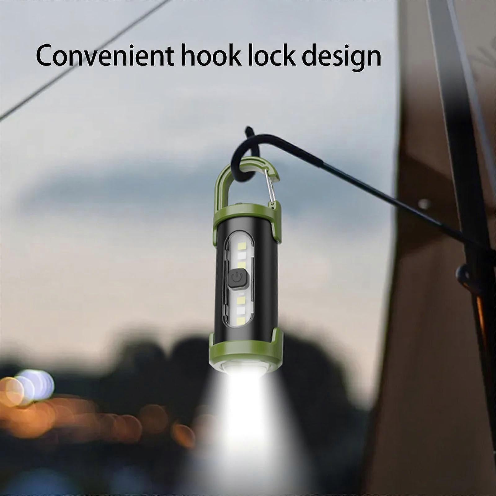 Rechargeable Flashlight Portable LED Torch for Camping, Hiking, Night Use 2 Rechargeable Flashlight Portable LED Torch for Camping, Hiking, Night Use - Image 2