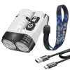 LED Hat Clip Flashlight 1600 Lumens Waterproof