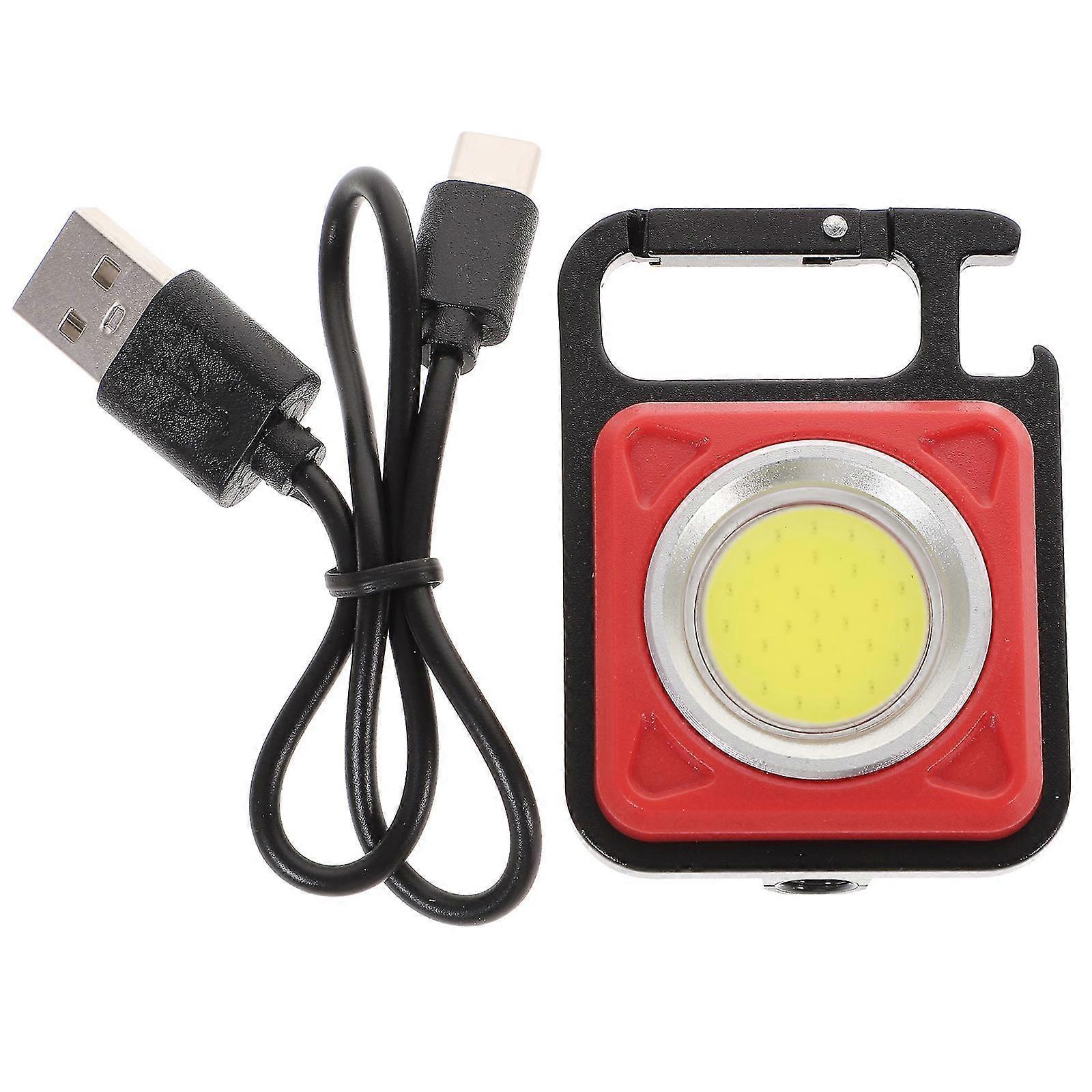USB Rechargeable Keychain Flashlight Portable Emergency Mini Torch 1 USB Rechargeable Keychain Flashlight Portable Emergency Mini Torch