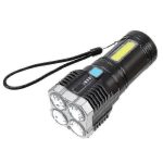 Rechargeable LED tactical torch light 10W