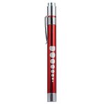 LED pen flashlight with clip, 13.5 cm