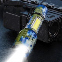 Alternative view of Bright Zoomable LED Flashlight Rechargeable with 4 Modes for Outdoor Use