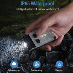 Alternative view of Rotatable LED Flashlight IP65 Waterproof Rechargeable Torch for Camping Use