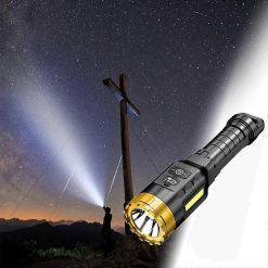 Alternative view of Rechargeable LED Flashlight with COB Sidelight for Camping & Emergency Use