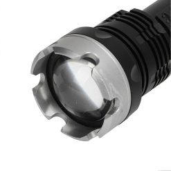 Alternative view of Super Bright Zoomable Flashlight USB Rechargeable Waterproof Aluminum Outdoor Torch