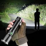 LED Flashlight 1000 Lumens Rechargeable Zoomable