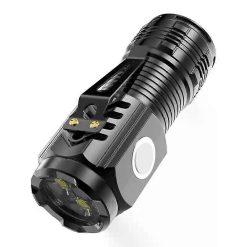 Alternative view of Camping Flashlight USB Rechargeable Outdoor Torch with Emergency Light