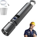 Rechargeable LED flashlight with 20W high brightness