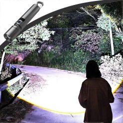 Alternative view of Rechargeable LED Flashlight High Brightness Emergency Torch Portable and Powerful