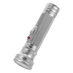 Vintage Metal Flashlight Retro Style Outdoor Lighting Portable Torch