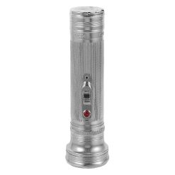 Alternative view of Vintage Metal Flashlight Retro Style Outdoor Lighting Portable Torch