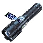 LED Flashlight 10000 Lumens Rechargeable USB