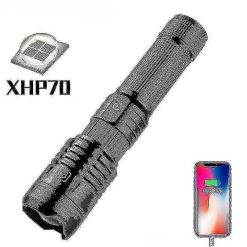 Alternative view of P70 High Power Flashlight Portable Outdoor Torch Rechargeable LED Light