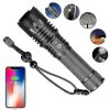 LED Handheld Flashlight Torch with Retractable Head
