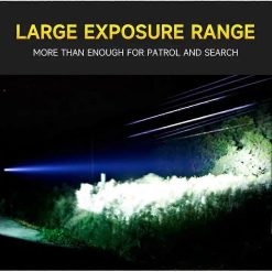 Alternative view of IPX8 Waterproof Amphibious LED Flashlight Lightweight Diving Torch for Outdoor Activities
