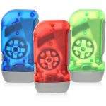 Hand crank flashlight 3-pack with LED