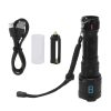 LED Flashlight 10000LM Rechargeable Zoom Torch