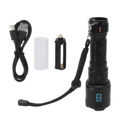Bright LED Flashlight Emergency Torch for Daily Carry or Outdoor Use