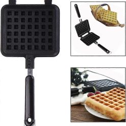Manual Aluminum Waffle Maker Handheld