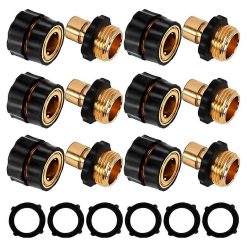 3/4 inch garden hose quick connect – brass fitting