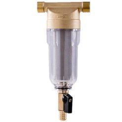 Reusable sediment water filter pre-filter for well water