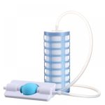 Portable ceramic camping water filter for hiking