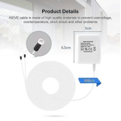 Alternative view of 18V Power Adapter for Nest and Arlo Video Doorbells