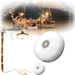 9M Camping LED String Lights, Rechargeable