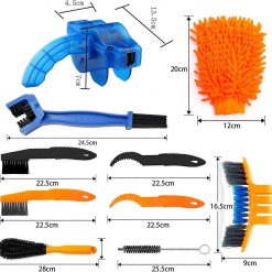 Alternative view of Bike Cleaning Brush Set with Chain Cleaner Kit