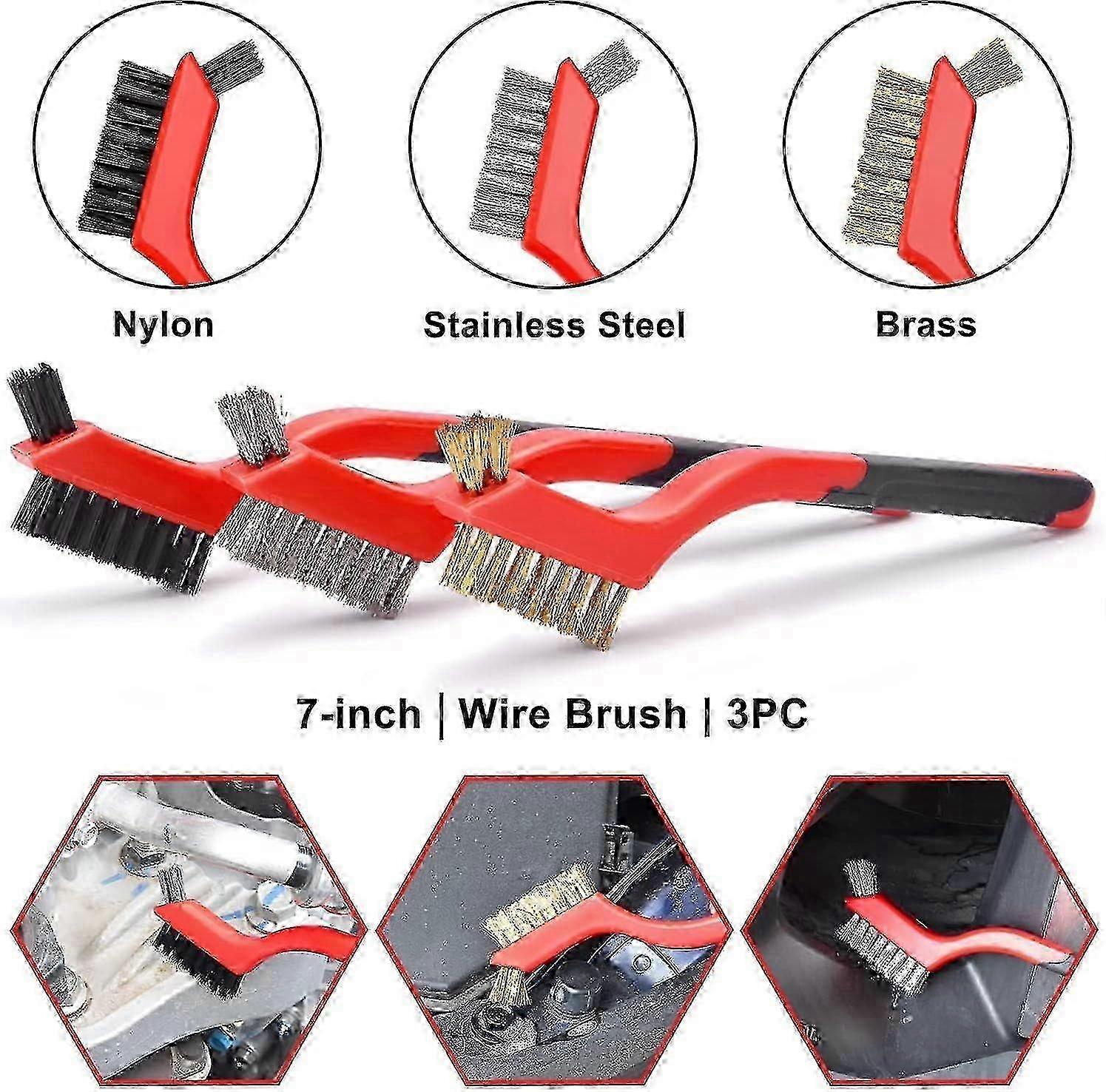 18-piece Car Cleaning Brush Kit with Drill Attachments 4 18-piece Car Cleaning Brush Kit with Drill Attachments - Image 4
