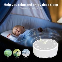 Alternative view of USB Rechargeable Babies White Noise Machine Sleep Sound Device